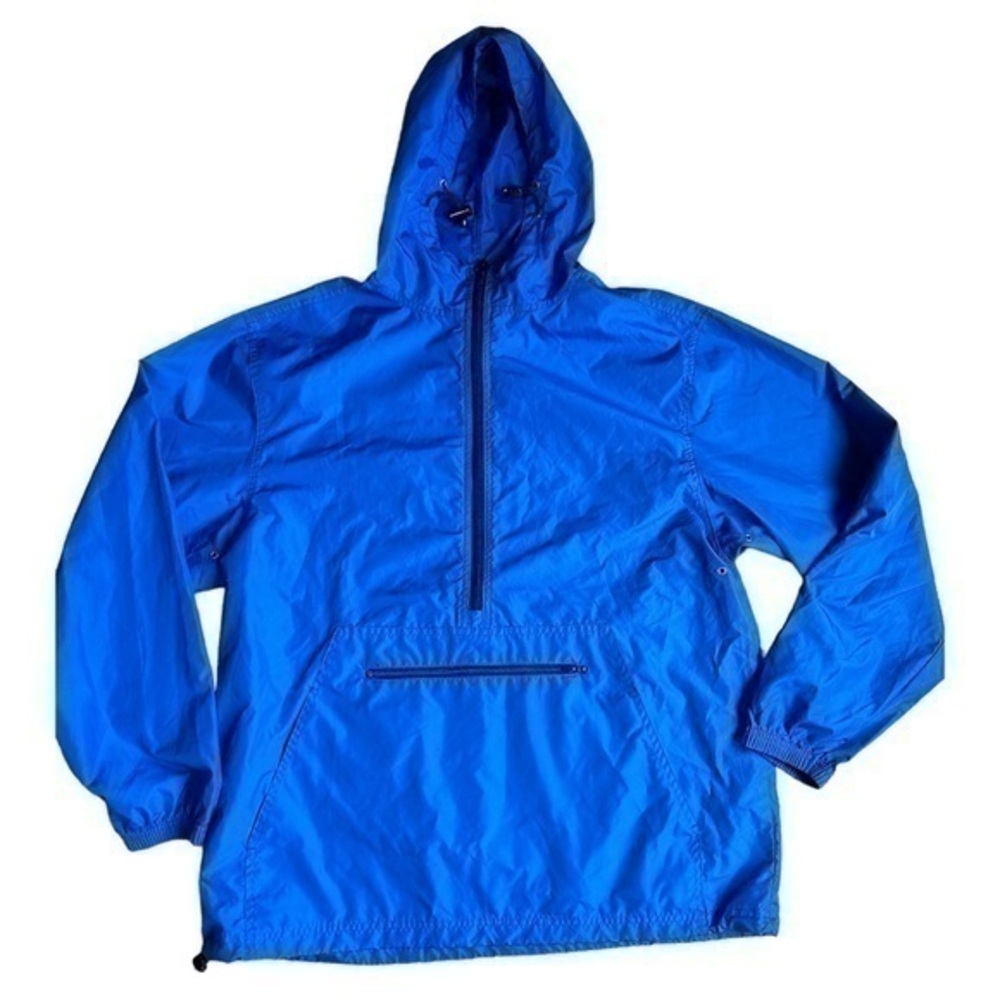 Disney Store size Large, hooded, 1/2 zip pullover with zipper pouch, front hand